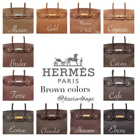 ebene color hermes|hermes colors list.